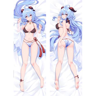 Dakimakura аниме игра Genshin Impact Ganyu наволочка Gan Yu косплей обнимающие аксессуары для тела подарки