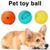 Indestructible Squeaky Dog Balls Interactive Dog Toys for Aggressive Chewers Large Medium Breed Tough Dog Chew Toys Outdoor Dog Toys