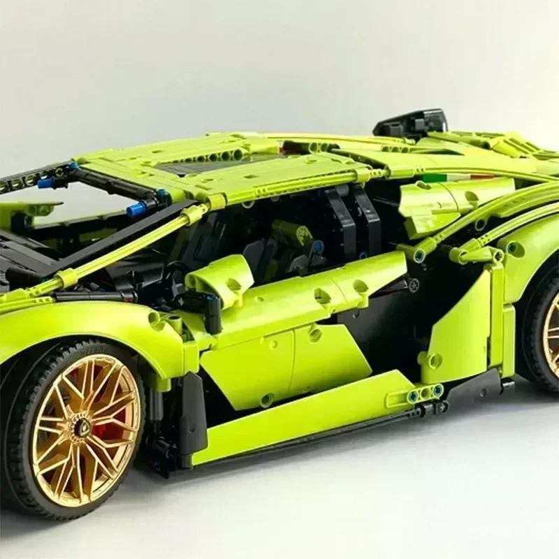 Совместимый 42115 Технический Lambo Moc Модель Суперкара Строительные Блоки FKP37 Кубики Для Взрослых Игрушка Для Мальчиков и Девочек Подарки
