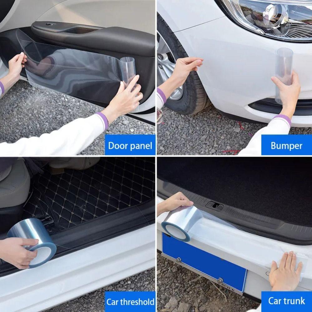 Transparent Car Film Patch Anti Dirt Car Covering Film New Transparent Protective Film