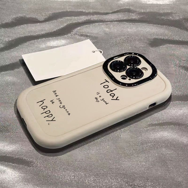 Ins Simple Smiley Face for IPhone17 for Apple 14/13 Female 12pro Mobile Phone Case 15max Creative 16/11