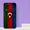 Флаг Азербайджана Чехол для Samsung Galaxy M55 M15 M13 M33 M53 M20 M30s M31s M12 M32 M52 M11 M51 M14 M34 M54