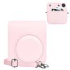 Kinokoo instax mini 12 чехол для камеры Fujifilm Instax INSTAX mini 12 чехол для камеры instax с магнитным замком и плечевым ремнем, (розовый)