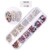 1440pcs SS4-SS6 Mixed Sizes Glass Nail Rhinestones Crystal Strass Multi-Color For Nail Art Decoration Accessories Rhinestones
