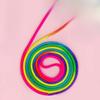 Children's Flower RopeStudent Rainbow Colored Rope Picking Flower RopeWeaving Flower Rope Toys