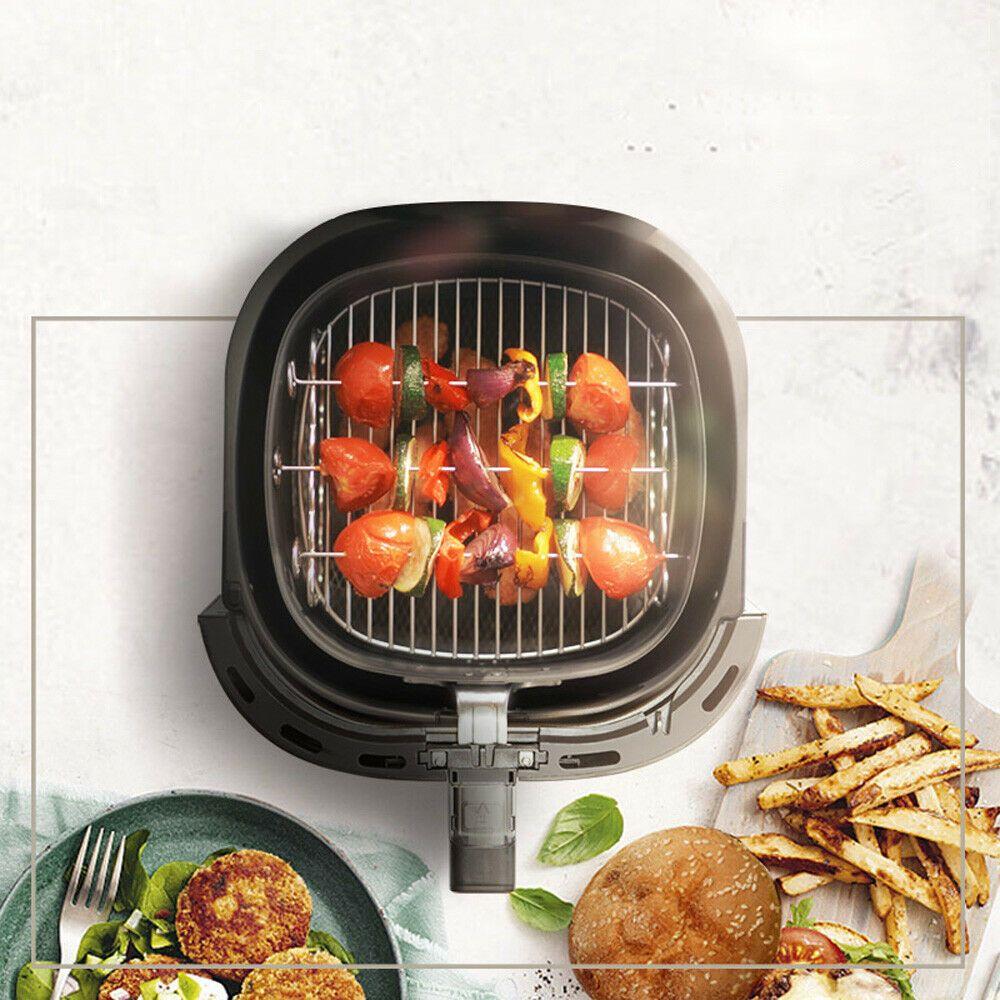 Аксессуары для аэрофритюрницы из нержавеющей стали, поднос, решетка, формы для выпечки, решетка для гриля, решетка для аэрофритюрницы