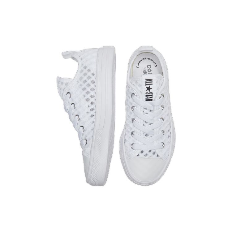 Converse Нескользящая дышащая парусиновая обувь с низким верхом Детские кроссовки 667558C
