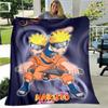 Super Clear 3D Naruto Bed Blanket Office Home Hiking Picnic Thick Quilt Fashionable Bedspread Flannel Blanket