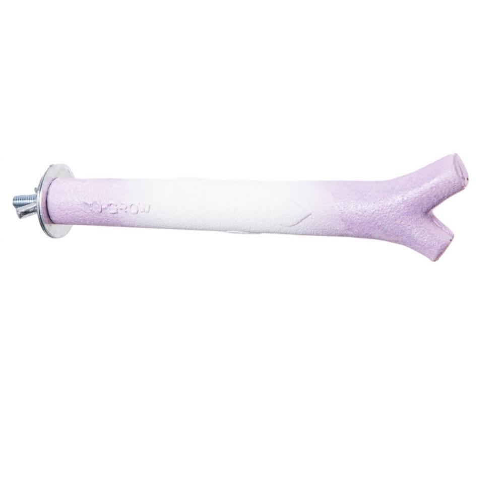 Branch-Shaped Bird Station Pole Textured Parrot Grinding Stick Claw Grinding Rod Cage Perch