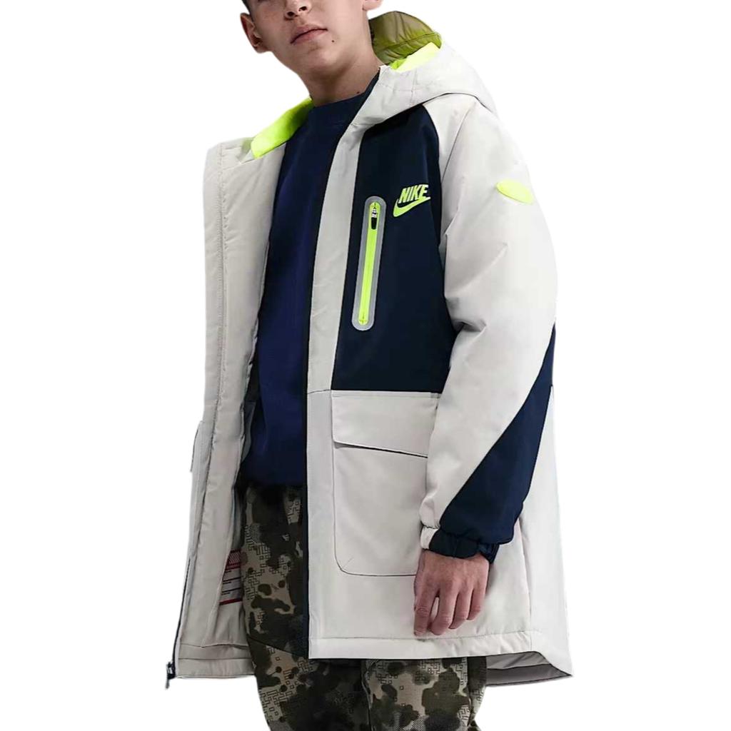 Nike Tech Zip Comfortable Skin-Friendly Hoodie Kids Kids Jackets IR0011-410