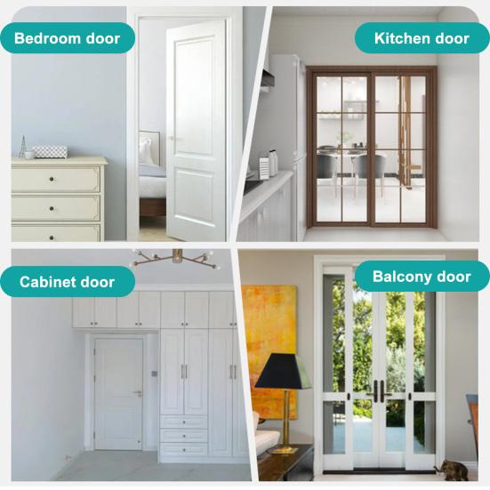 Дверная защелка, устойчивая к коррозии, легко собирается, мини-размер, 90-градусная дверная защелка, защелка для раздвижной двери