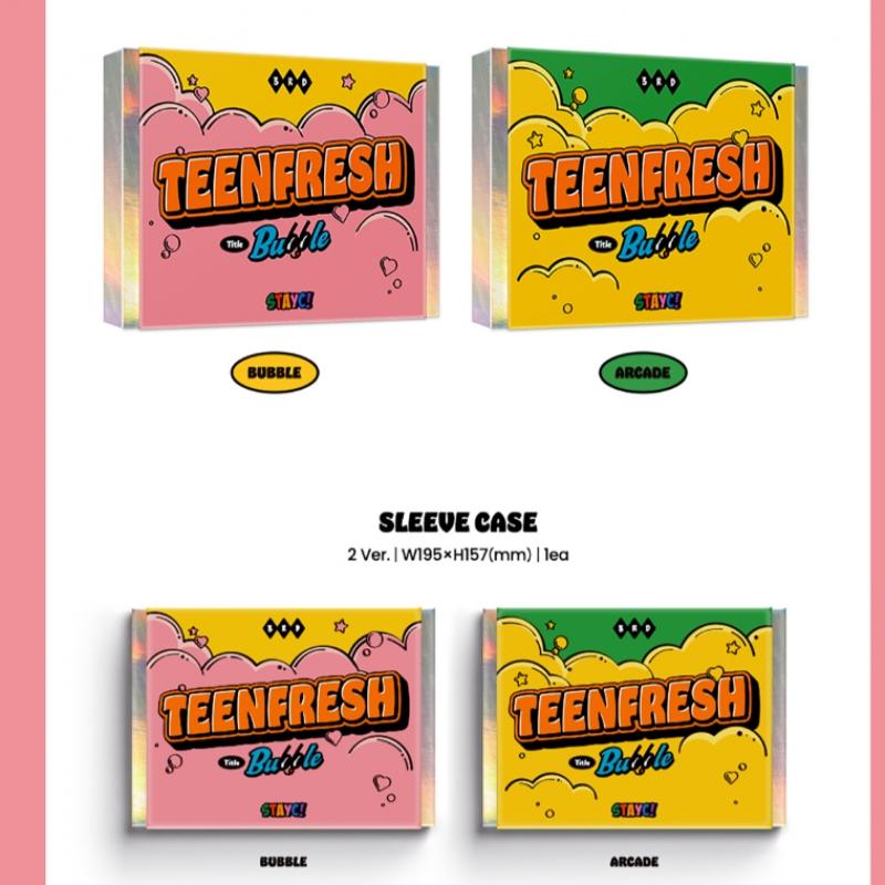 Stacy   Teenfresh  3rd Mini Album  Set Of 2 