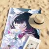 Колумбина Genshin Impact Полотенце Спортивное Быстросохнущее Туристическое Снаряжение для Кемпинга Песозащитное Мягкое Легкое Большое Пляжное Полотенце