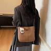 Women's High-End Retro Crossbody Bucket Bag - Autumn/Winter Versatile Fashion Shoulder Bag