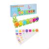 Wooden Shape Sorter Color Sorting Matching Toy for Children Boys Girls