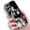 Чехол с изображением аниме Junji Ito Tees Horror для Apple iPhone 14 13 12 Mini 11 Pro Max 7 8 XR X XS 7 8 Plus SE 2020 2022, черный чехол