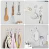 5/10pcs Suction Cup Hooks Clear Reusable Heavy Duty Vacuum Suction Cup Hooks Glass Kitchen Bathroom Hooks for Towel