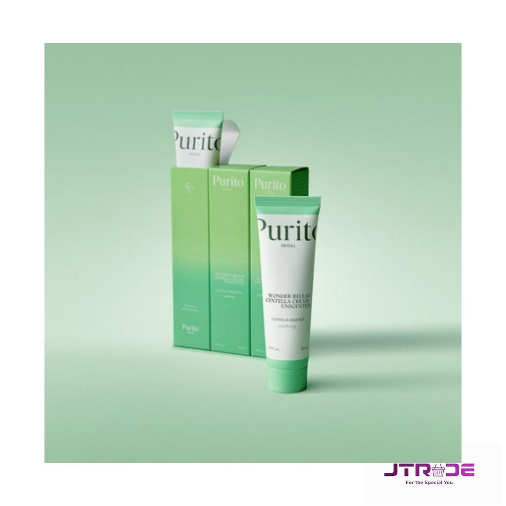 Purito Seoul Wonder Relief Centella Cream Без отдушки, 50 мл, 1 шт.