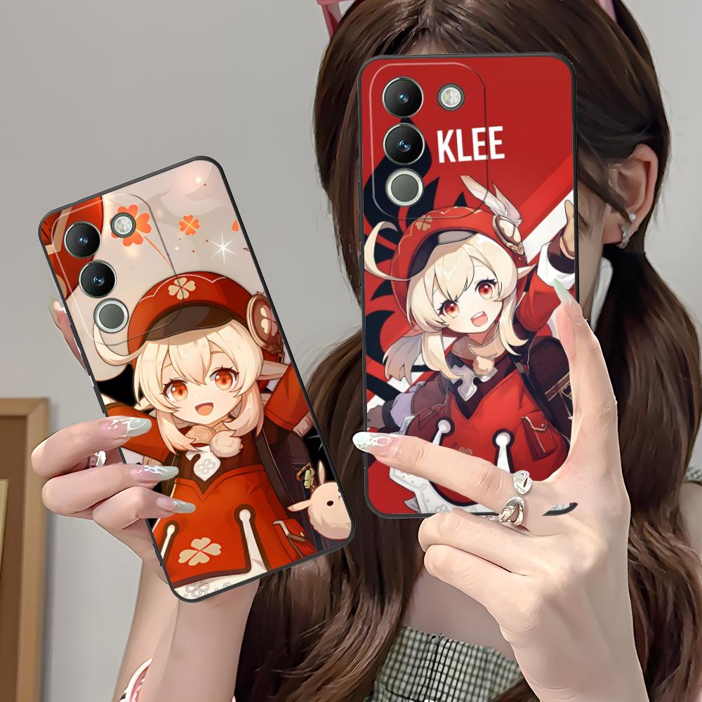 Чехол для мобильного телефона Game GI Klee для VIVO V60 V50 V40 V30 V29 V27 V25 V23 Pro Lite 5G Цветная печать Чехол Чехол Красивый Роскошный