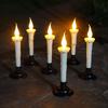 Waterproof Solar Candle Light Flameless With Candlesticks Holders Solar Garden Light Dual-purpose LED Candles LED Solar Lamp