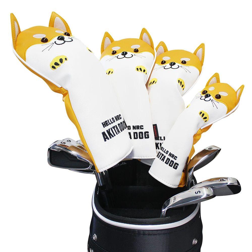 Number Tag Golf Club Headcover Wood Driver Headcover Golf Wood Head Covers Golf Club Headcovers