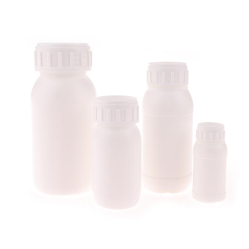 10 мл-1000 мл Пластиковые HDPE Белые пустые герметичные бутылки для таблеток Капсулы для таблеток Твердый порошок Портативные контейнеры