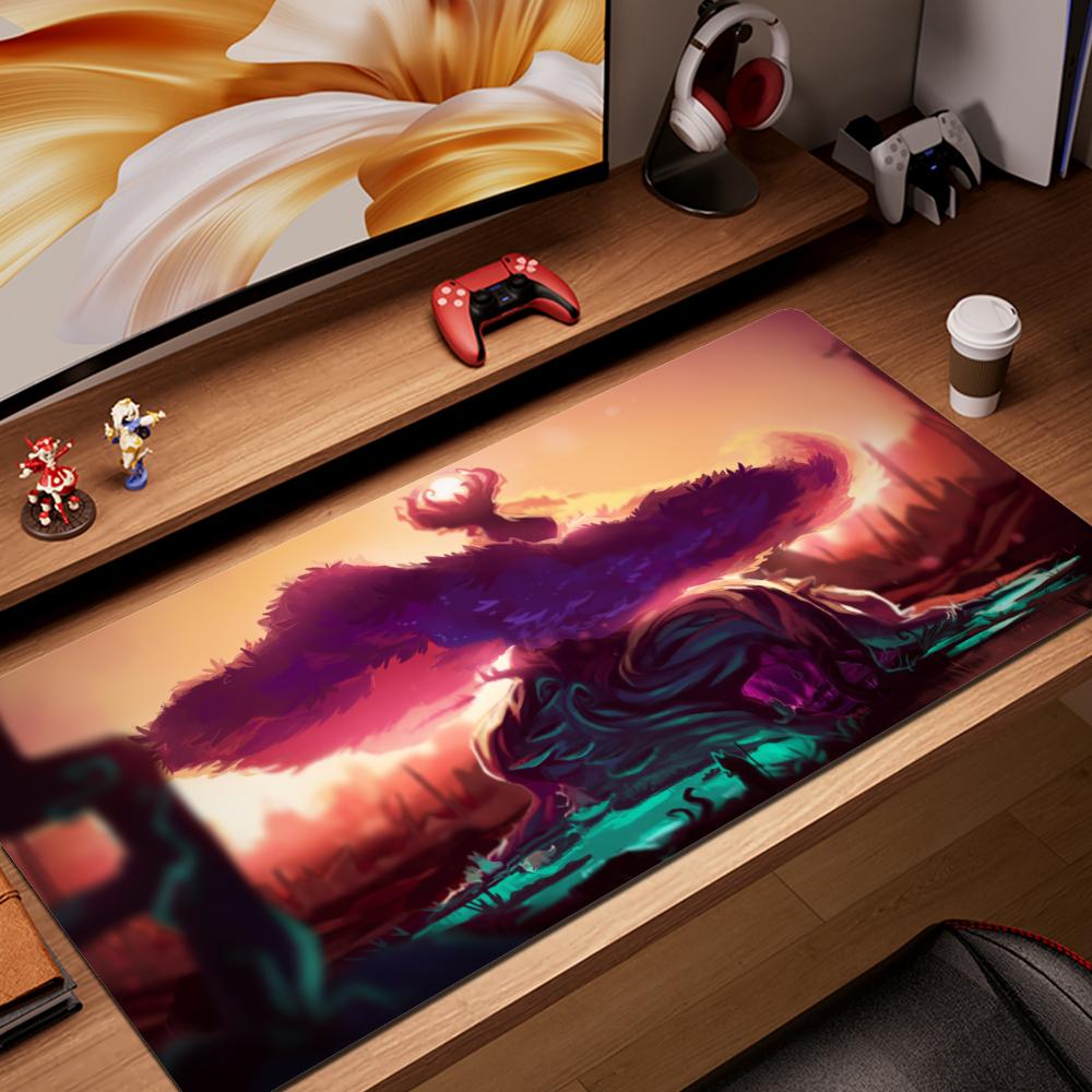 Classic Side-Scrolling Stealth Game Rain World Mouse Pad Non-Slip Rubber Desk Accessories Edge Locking Mousepads Game Gaming Acc