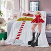 The P-pretty R-reckless Taylor Momsen Pretty Reckless Christmas Blanket Warm And Soft Suitable For Bedroom Living Room Sofa Bed