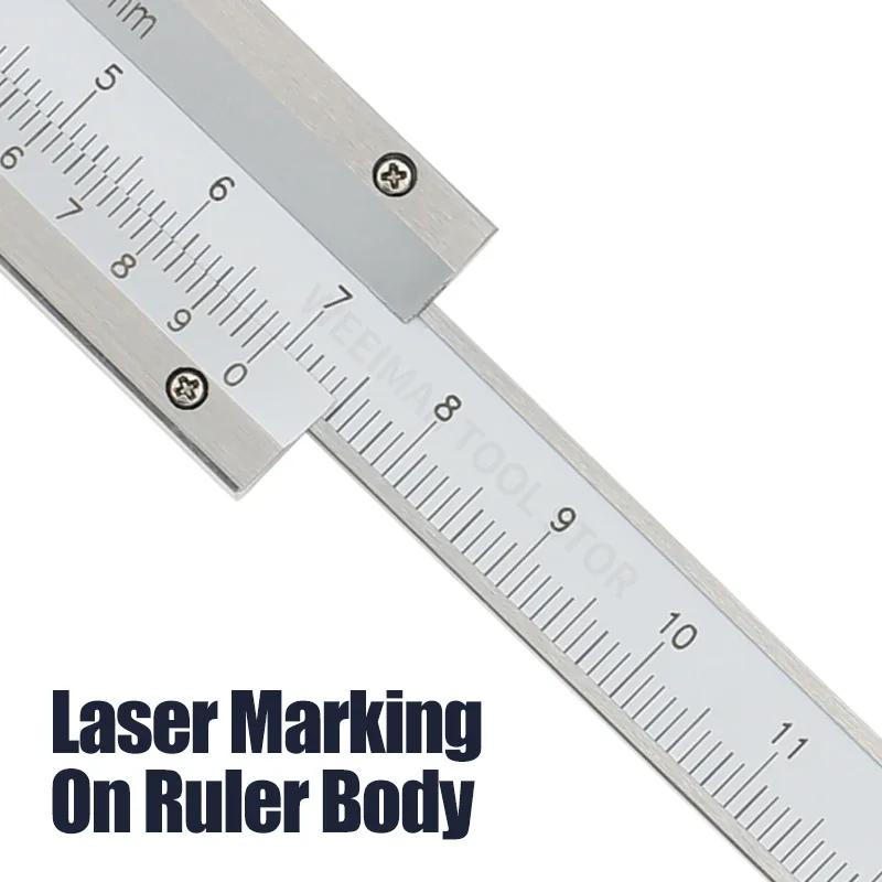 Глубиномер Штангенциркуль Металлические штангенциркули Деревообрабатывающий инструмент Калибр Измерительный инструмент Стальные калибры Измерение глубины 150 200 300 мм