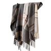 Stylish Design Plaid Scarf Women Men Winter Autumn Imitation Cashmere Wide Long Shawl Design Warm Soft Muffler Female Male