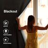 Travel Blackout Curtain Blind Window Thermal Insulated Curtains Bedroom Nursery Black Curtain DIY Window Cover for Dorm