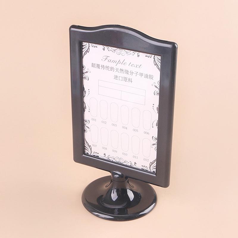 Подставка для демонстрации нейл-арта двухсторонняя Рамка для демонстрации работ нейл-арта Доска для демонстрации ногтей Стойка для демонстрации накладных ногтей Держатель для гель-лака