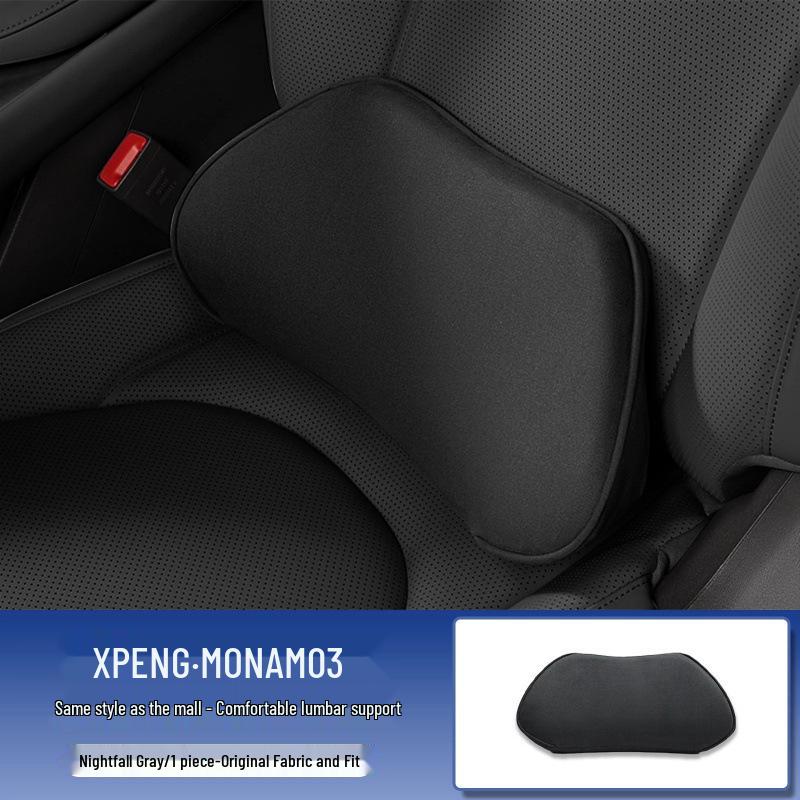 XPENG G6/G9 Neck & Lumbar Support Pillow - Comfortable Car Headrest & Cushion Accessory