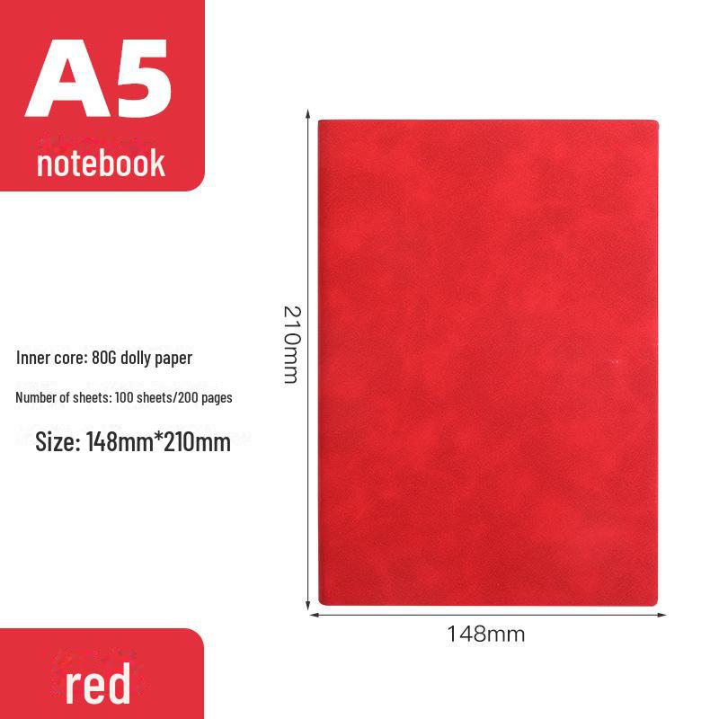 Индивидуальный набор блокнотов B5 Luxury из овчины с магнитной застежкой — идеально подходит для деловых встреч и использования в офисе