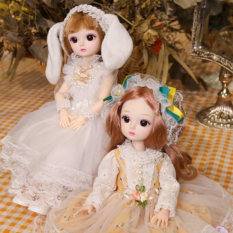 30 см кукла Барби Лолита девочка принцесса детские игрушки подарок на день рождения платье-кукла игровой домик