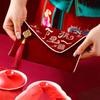Multiple Patterns Wedding Red Envelope Best Wishes Embroidery New Year Blessing Bag Canvas Bag Tassel Design Red Money Packet