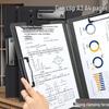 Многофункциональный держатель для документов формата A4 и планшет для письма с двойными зажимами - Складной коврик для книг формата A3