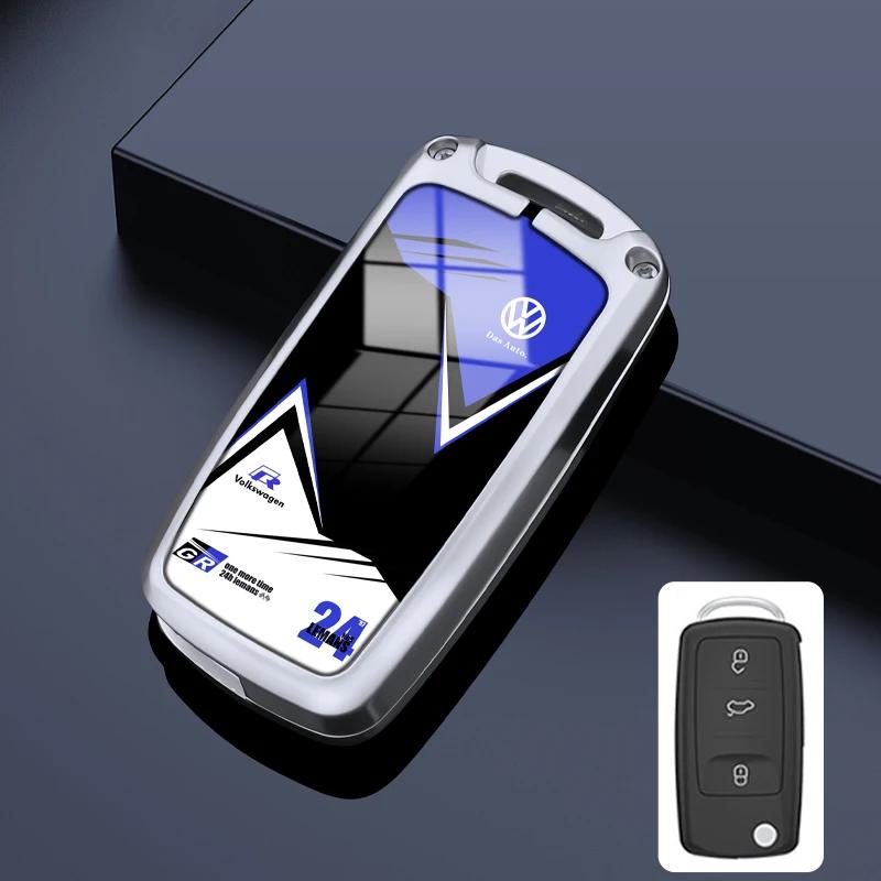 Для VW Новый 3 Кнопки ПК Бесключевой Чехол Автомобильный Складной Чехол для Ключа Для VW Volkswagen Polo Tiguan Passat B5 B6 B7 Golf 4 5 6 MK6 Jetta
