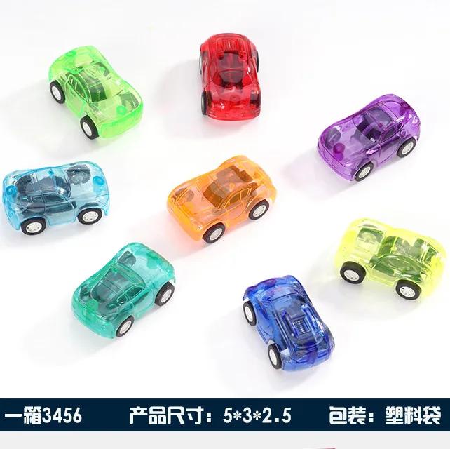 Transparent Mini Toy Pull-back Car 5 Pieces