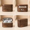 High Quality Wooden Earphone CoverWireless Earphone Case Real Wood Earphone Protective Case