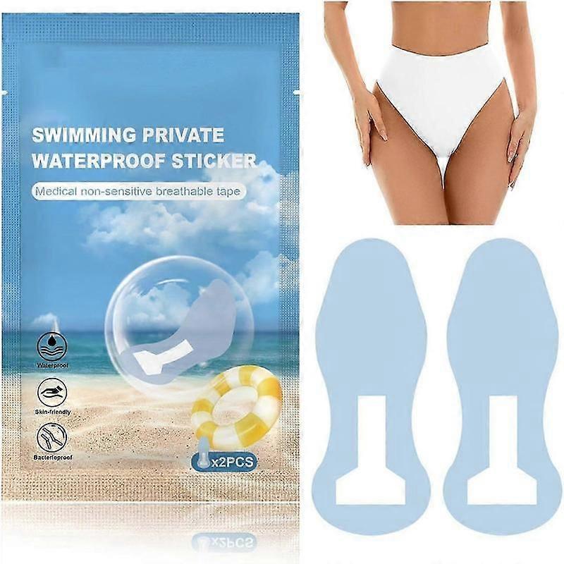 Safe hygienic swimwear adhesive transparent PU lining portable
