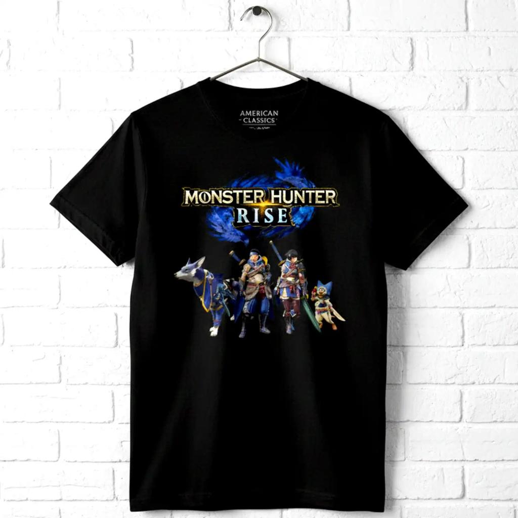 Мужская футболка команды Monster Hunter Rise