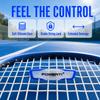 6pcs Non-Slipping Silicone Tennis Damper Shock-Absorbing Tennis String Dampener  For Tennis String