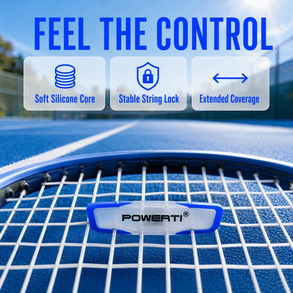 6pcs Non-Slipping Silicone Tennis Damper Shock-Absorbing Tennis String Dampener For Tennis String