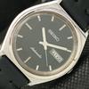 Б/У винтажные часы SEIKO 5 AUTOMATIC 6319A JAPAN MENS D/D BLACK WATCH 608k-a317318-9 SKU608k-a317318