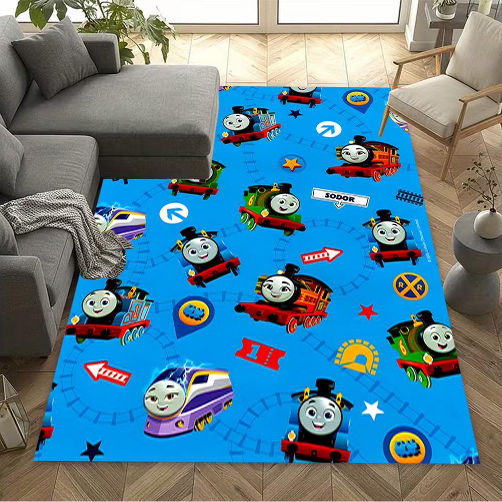 Thomas Friends Adventure Carpet Design for Game Room Study room Kitchen Outdoor Anti-slip Rug Office home decor
