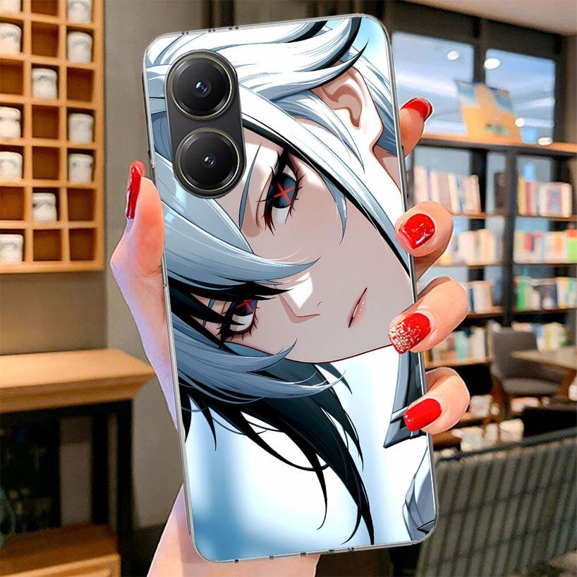 Чехол для телефона Arlecchino Genshin Impact для Xiaomi Poco F7 Ultra X7 X6 X5 Pro M7 Redmi 15C 15 13C 13 12C 12 10C 10 9A 9C 9T 9
