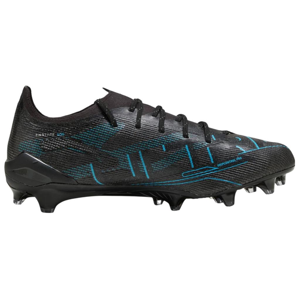 Puma Ultra 5 Ultimate FG Eclipse Pack Unisex Sneakers Black Silver Bright-Aqua 108159-02