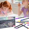Color Pen Set with Water Double Brush Suitable for Adults and Art Painting 12-Color Brush, Head, Pen, Color, Kids, Illustration, Doodle,