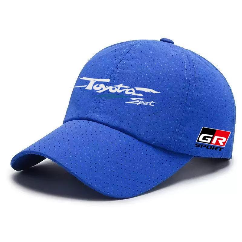2026 Новый логотип Toyota GR Racing Летняя тонкая дышащая мягкая кепка-бейсболка Шляпа-козырек для улицы Шляпа-утка